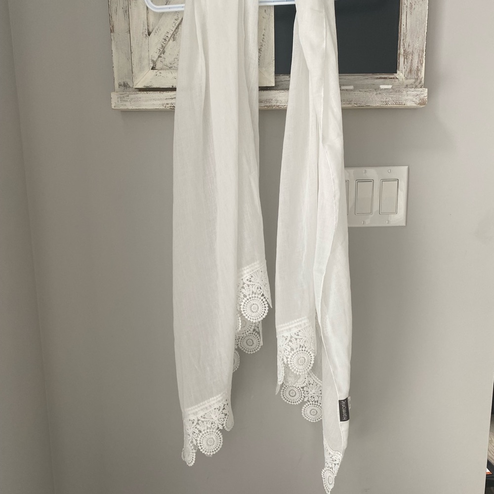 New Harmonie White Scarf